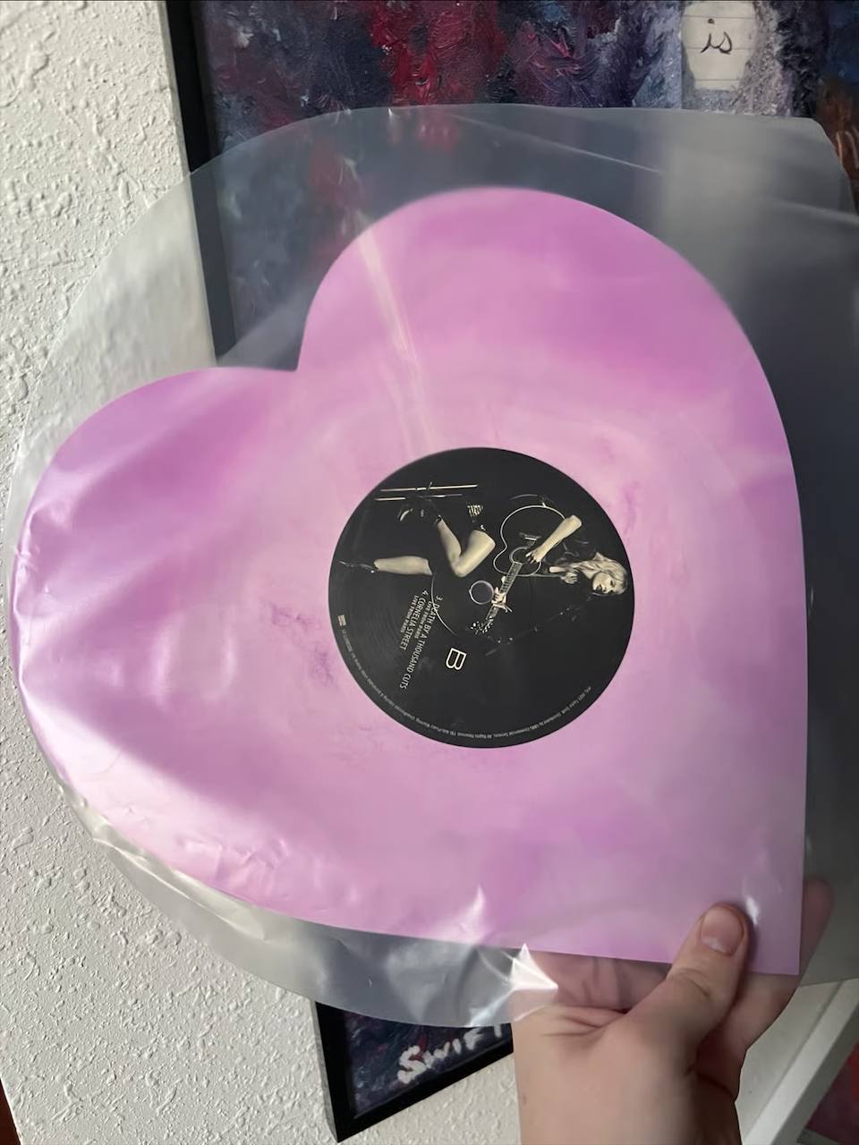 Taylor Swift – Lover (Live From Paris) Vinyl – Original 2023 Heart-Shaped First Pressing